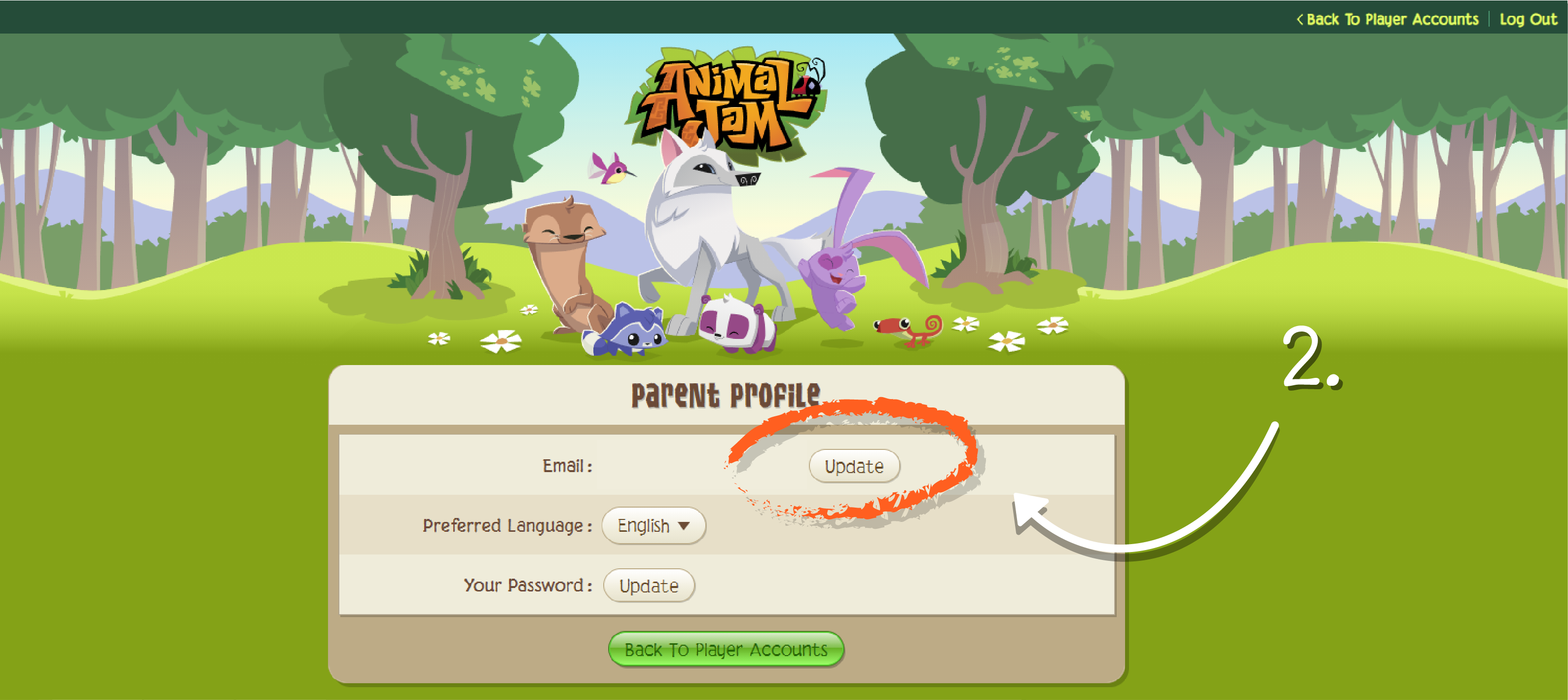 How do I update my parent email address? – AJ Classic