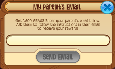 How do I add my Parent's Email after I've created an account? – AJ Classic