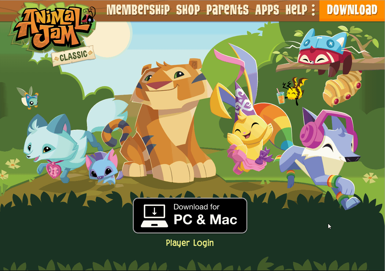 Help! I can't log into Animal Jam Classic after the update! – AJ Classic